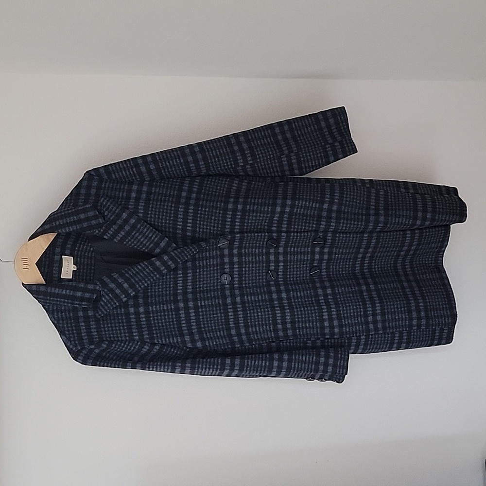 Mello day Plaid double breastfed topper jacket
